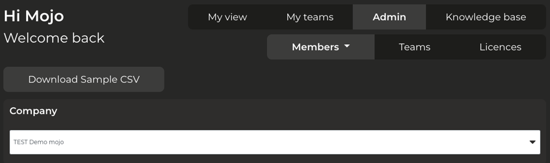 Add Members Multiple (CSV)