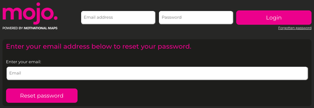 Password Reset